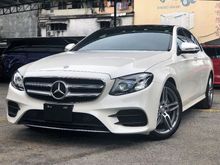 2016 Mercedes-Benz E200 2.0 AMG SUNROOF 360 SURROUND CAM HEAD UP DISPLAY CAMERA POWER BOOT ELECTRICSEAT x2 BLACK FULL LEATHER SEAT KEYLESS ENTRY