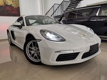 2017 Porsche 718 2.0 Cayman WHITE BASIC SPEC OFFER UNREG