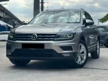 2018 Volkswagen Tiguan 1.4 TSI Comfortline SUV BOLEH MAX LOAN / 1 OWNER / LOW MILEAGE / NO ACCIDENT / NO FLOODS / TIPTOP CONDITION / 1 YEARS WARRANTY