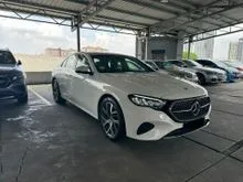2024 Mercedes-Benz E200 2.0 Avantgarde Sedan