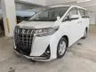 Recon 2021 Toyota Alphard 2.5 X, 8 Seaters