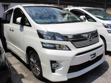 2014 Toyota Vellfire 2.4 Z Golden Eyes MPV