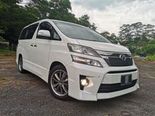 2012 Toyota Vellfire 2.4 Z MPV