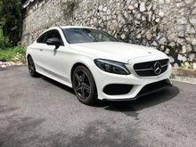 2017 RED INT REVERSE CAMERA COUPE AMG Mercedes-Benz C200 COUPE AMG UNREG