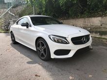 2017 RED INT REVERSE CAMERA COUPE AMG Mercedes-Benz C200 COUPE AMG UNREG