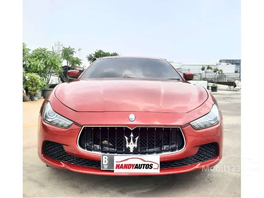 Jual Mobil Maserati Ghibli 2015 3.0 di DKI Jakarta Automatic Sedan Merah Rp 799.000.000