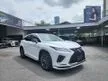 Recon 2019 Lexus RX300 2.0 F Sport SUV - Wireless Chrager, Black Leather Interior, 4 Camera, Panoramic Roof - Cars for sale