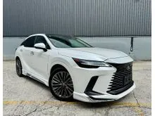 2024 Lexus RX 350 2.4 Luxury SUV (A) 2WD 360 CAMERA PANAROMIC ROOF BIEGE INTERIOR MODELIST BODYKITS REAR AIRCON SEATS GRADE A 7K+ KM ONLY UNREG