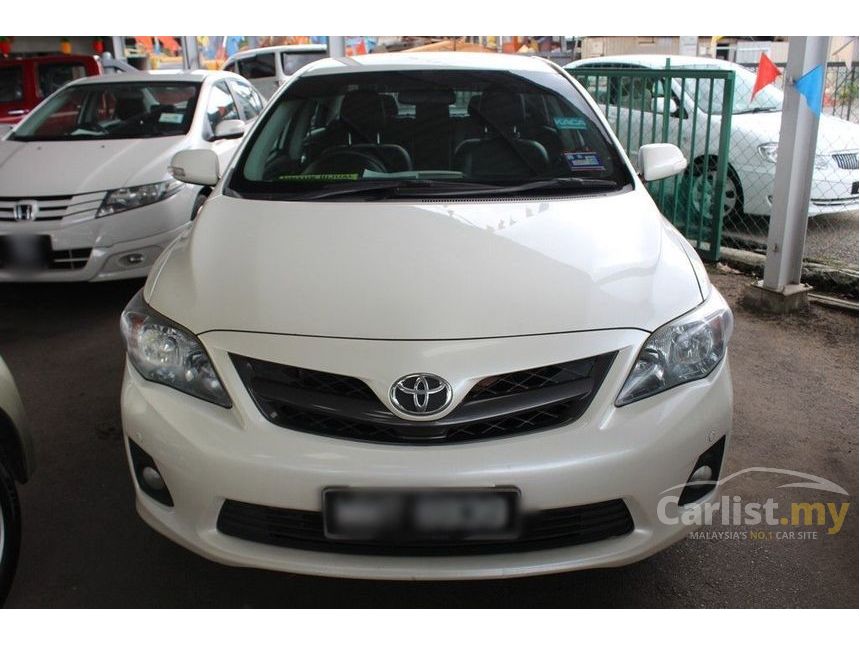 Used 2012 Toyota Corolla Altis 2.0 V (A) -- WELL MAINTAINED -- - Carlist.my