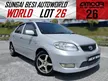 Used ORI2005 Toyota Vios 1.5 G SPEC BUDGET SALES / 1 OWNER / NO ACCIDENT / WELL CONDITION
