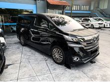 2016 Toyota Vellfire 2.5 MPV Local Pilot Seats with Warranty till 2021