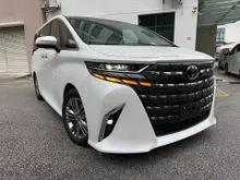 2024 Toyota Alphard 2.5 Z AUTO SIDE STEP STOCK READY