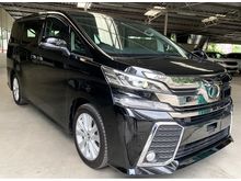 2015 Toyota Vellfire 2.5 Z ZA - 7 SEATER - PRE CRASH - 3 YEARS WARRANTY
