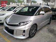 2014 Toyota Estima 2.4 Aeras 8 SEATER 2 POWER DOOR REVERSE CAMERA MULTI FUNCTION STEERING BI XENON HEADLAMPS FREE WARRANTY LOCAL AP