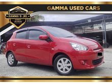 2013 Mitsubishi Mirage 1.2 CVT (A) TIP TOP CONDITION / PUSH START BUTTON / 2 YEARS WARRANTY / FOC DELIVERY