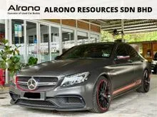 2015 Mercedes-Benz AMG C63 4.0 S Edition 1 Sedan GENUINE LOW MILEAGE  FROM MERCEDES MALAYSIA