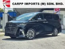 2023 Toyota Alphard 2.5 Z (A) 4.5A SUNROOF HUD SIDE STEP 7 YEARS WARRANTY