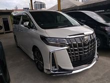 2018 Toyota Alphard 3.5 SAC FULLY LOADED SPEC NEW FACELIFT SUNROOF JBL HOMETHEATHER 360 CAMERA UNREG18