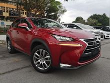 2016 Lexus NX200t 2.0 Ver L - Aircond Seat Powerboot PCS 4 Yrs Warranty