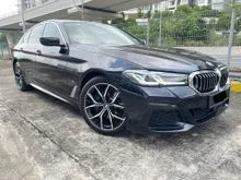 2021 BMW 530i 2.0 M Sport Facelift Add On Surround Cams Mil 74K Under Warranty 2026
