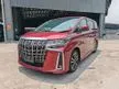Recon 2018 Toyota Alphard 2.5 G S C Package MPV, Low Mileage