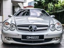 2004 MERCEDES BENZ SL350 3.7 HARDTOP CONVERTIBLE