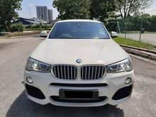 2016 BMW X4 2.0 xDrive28i M Sport SUV UNTIL 2021 WARRANTY & FREE SERVICE BMW MALAYSIA