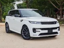 MID YEAR CLERANCE 2022 Land Rover Range Rover Sport 3.0 SUV P.PROOF, MERIDIAN SOUND, BLACK INTERIOR