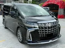 2019 Toyota Alphard 2.5 SC Modellista/BODYKIT/360 Camera/FREE WARRANTY 3 YRS