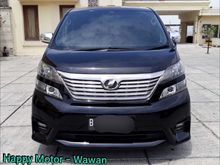 2011 Toyota Vellfire 2.4 Z Audioless Pakaian Pribadi Km 54rb