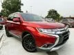 Used 2017 Mitsubishi Outlander 2.4 SUV (A) SUNROOF POWER BOOT LEATHER SEAT KEYLESS PUSH START REVERSE CAMERA FULL SPEC - Cars for sale
