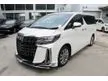 Recon 2020 Toyota Alphard 2.5 G S TYPE GOLD MODELISTA RAYA SALE PROMOTION BEST IN TOWN
