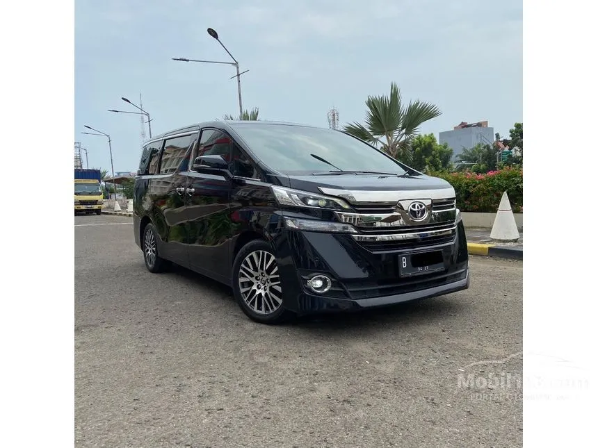 Jual Mobil Toyota Vellfire 2017 G 2.5 di DKI Jakarta Automatic Van Wagon Hitam Rp 688.000.000