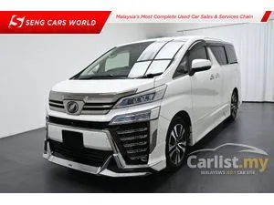 2018 Toyota Vellfire 2.5 ZG MPV