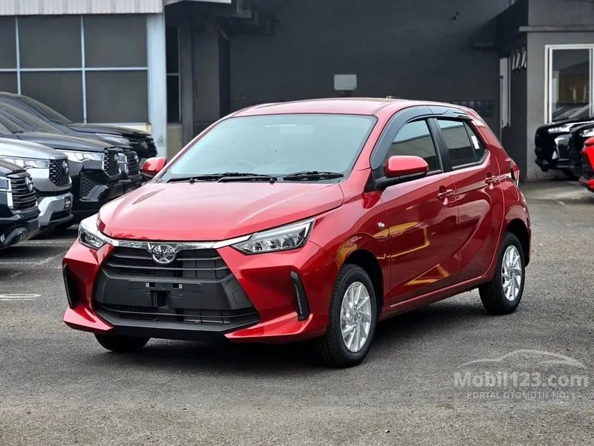 Jual Mobil Toyota Agya 2024 G 1.2 di Jawa Barat Manual Hatchback Merah Rp 160.400.000