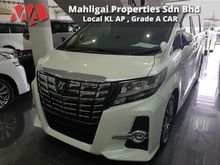 2017 Toyota Alphard 2.5 G S C Package MPV with Sunroof & Roof Monitor