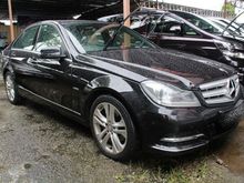 2012 Mercedes-Benz C200 CGI 1.8 Elegance Sedan (A)