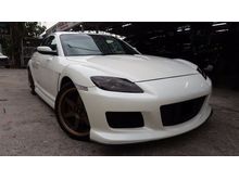 Mazda RX-8 NEW FACELIFT 2006,ONE PILOT OWNER,PEARL WHITE COLOUR,SPORT SEATS RED IN COLOUR,ORIGINAL MR BODY,10 AIR BAGS,INTERIOR LIKE NEW,GPS SYSTEM