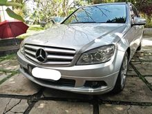 c200k, 2009, mulus, silver, interior hitam