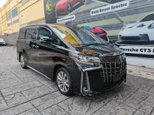 2022 TOYOTA ALPHARD 2.5 S TYPE GOLD 2 P/ROOF DIM BSM (24K KM) - UNREG $ OFFER $ HURRY $