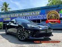 2017 TOYOTA 86 G FACELIFT 2.0 JAPAN SPEC (A)**FREE 5 YEAR WARRANTY/FREE ANDROID PLAYER/17INCH ORIGINAL RIMS/HOT SELLING IN MARKET/FAST CALL FOR BOOK**