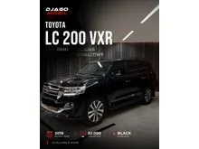 2019 Toyota Land Cruiser 4.5 200 VX-R SUV Black Hitam LC LC200 200VXR VXR