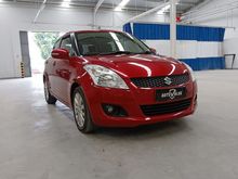 Suzuki Swift GX Manual 2012 Merah, Pajak Panjang, KM Low