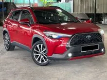 2023 Toyota Corolla Cross 1.8 Hybrid SUV UNDER WARRANTY FULL SERVICE LOW MILEAGE 43K POWER BOOT LEATHER SEAT 360 CAMERA