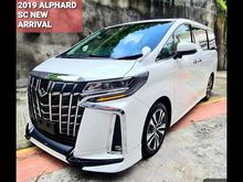 2019 Toyota Alphard 2.5 SC MPV