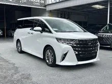2025 Toyota Alphard 2.5 Z Modelista MPV / JBL SOUND SYSTEM / HUD / DIM / BSM / UNIVERSAL SIDE STEP / FULLY LOADED