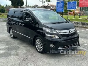 2013 Toyota Vellfire 2.4 Z Golden Eyes MPV