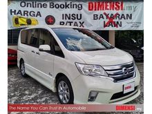 2013 Nissan Serena 2.0 S-Hybrid High-Way Star (A) No Processing Fee