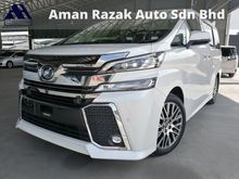2017 Toyota Vellfire 2.5 ZG FULL SPEC WHITE UNREG