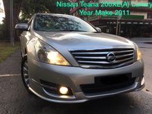 Year Make 2011 Nissan Teana 2.0 XE Luxury (A) S/Record ON THE ROAD